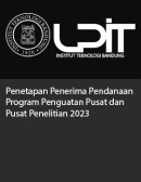 Penetapan Penerima Pendanaan Program Penguatan P/PP 2023